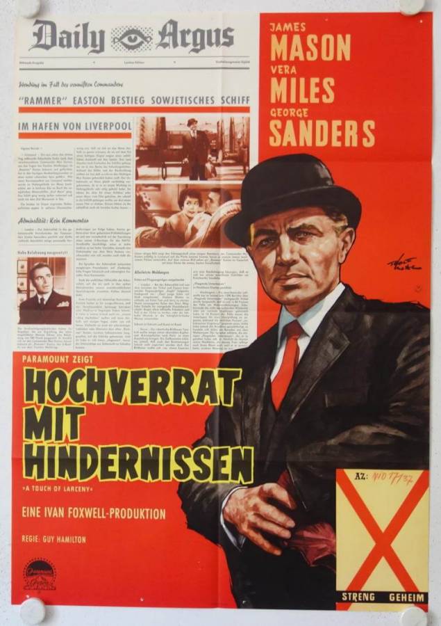 Hochverrat mit Hindernissen originales deutsches Filmplakat